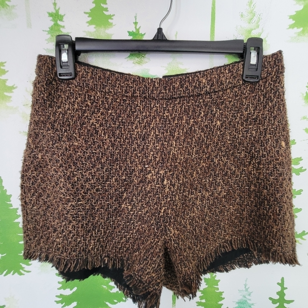 Free People Tweed High Waisted Shorts.